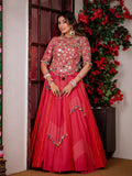 Rani Queen Hand Work Chaniya Choli – Cotton Khadi Lehenga Set