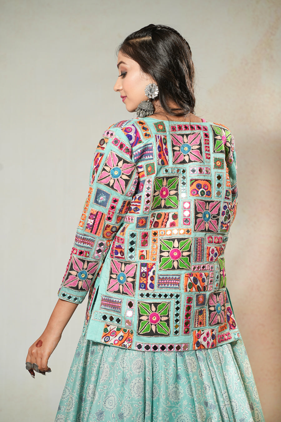 Sky blue Mix Work Jacket