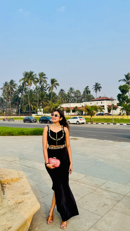 Black Western Outfit