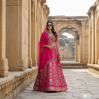 Pink Banarasi