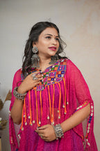 Blue and Pink Kaftan