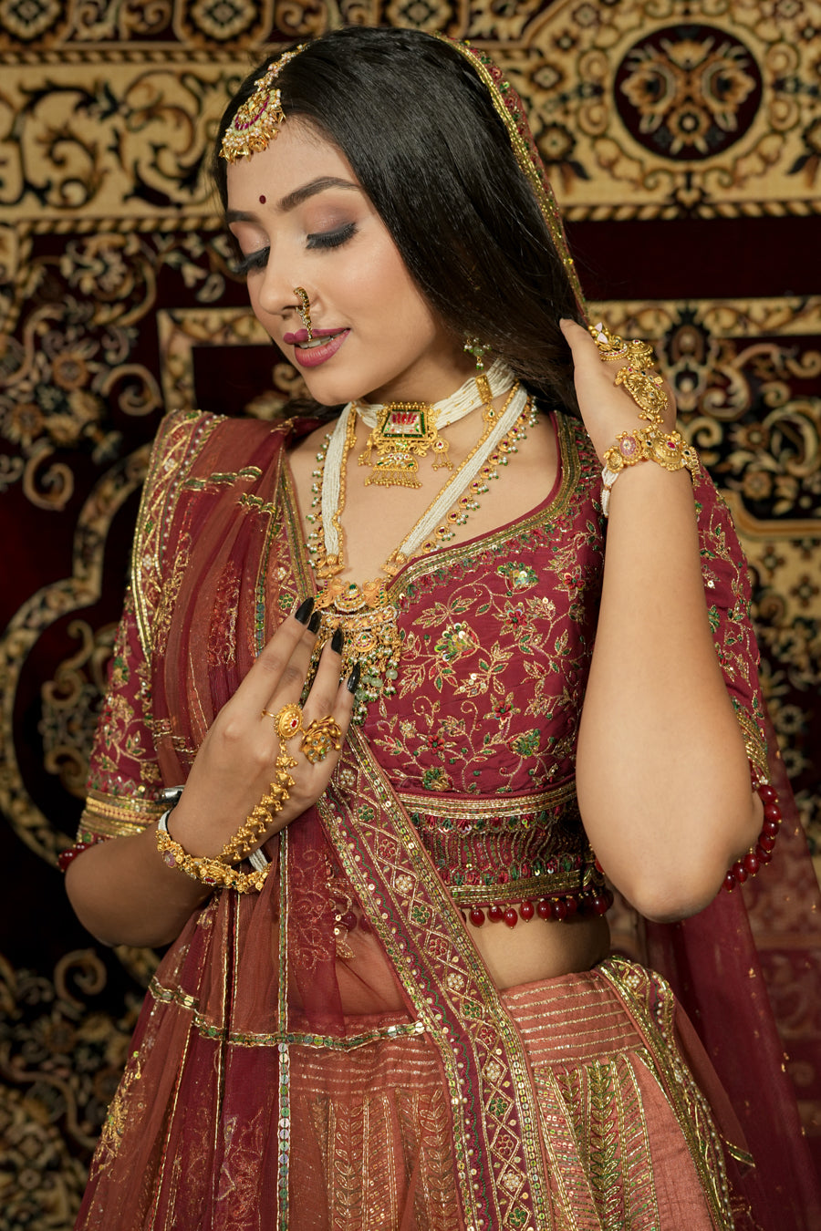 Saptpadi Lehenga Piece
