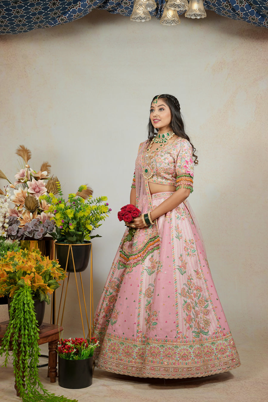 Lotus Lehenga Set