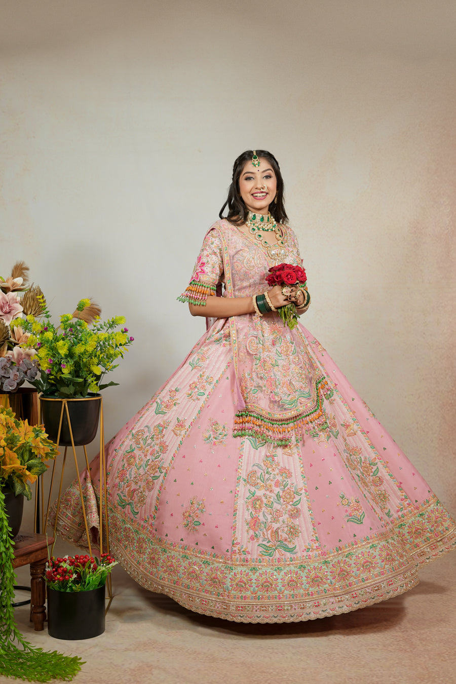 Lotus Lehenga Set