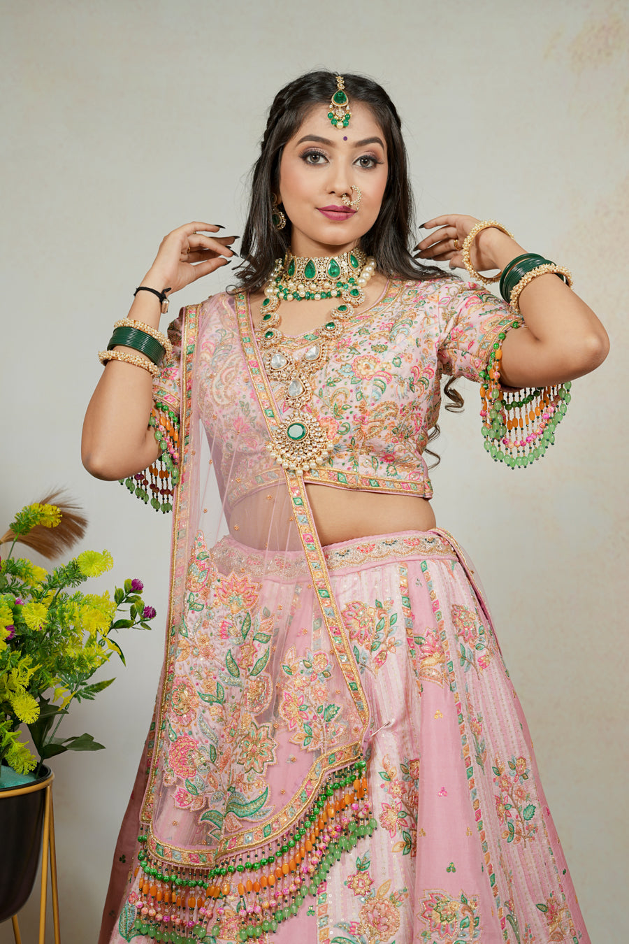 Lotus Lehenga Set