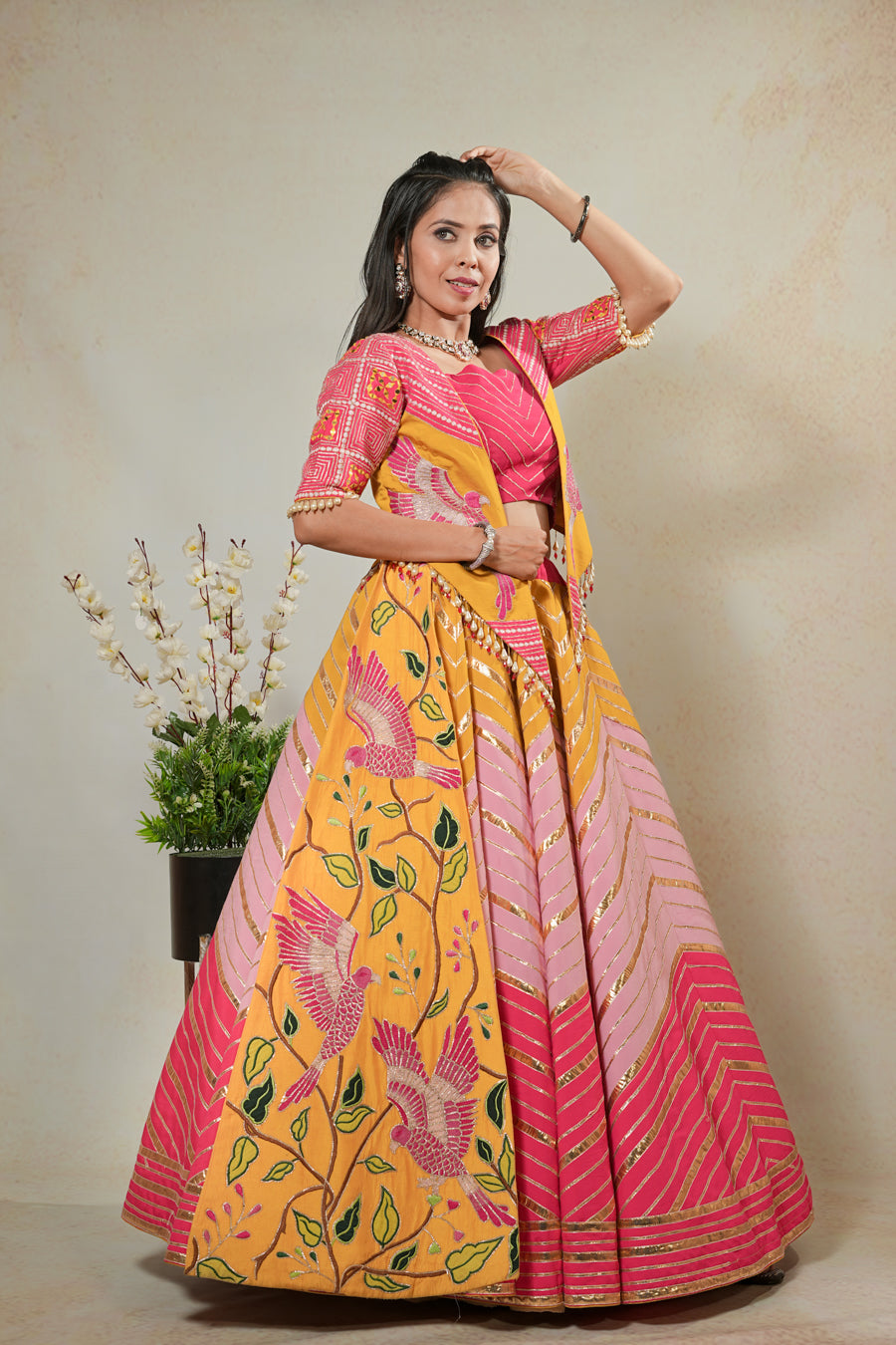 Yellow Pink Gotapati