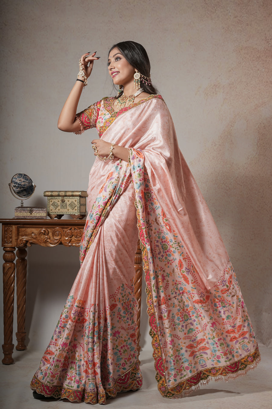 Pashmina Saree