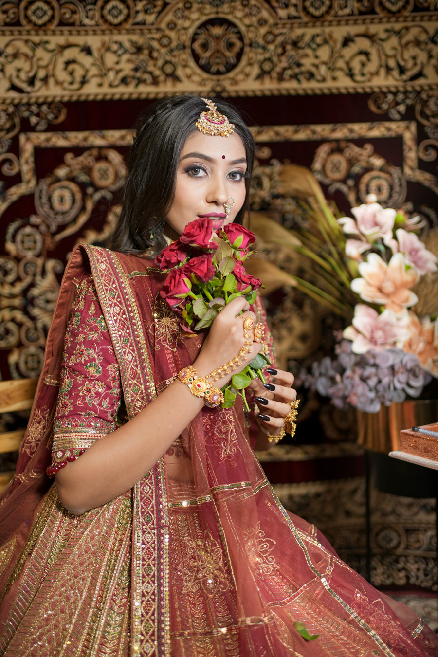 Saptpadi Lehenga Set