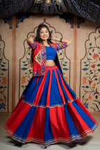Red Blue Kachi Work Jacket
