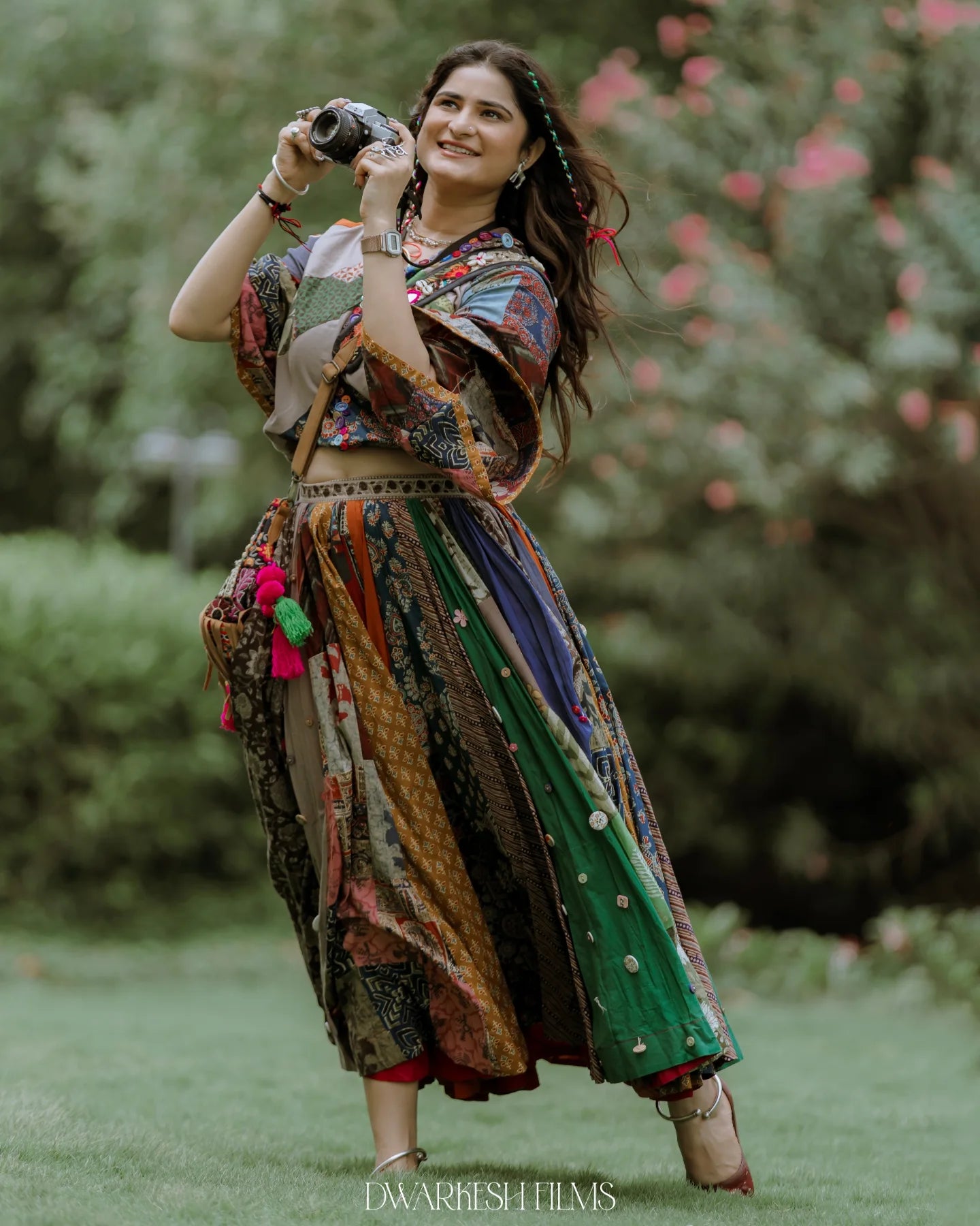 Multi color lehenga Navratri
