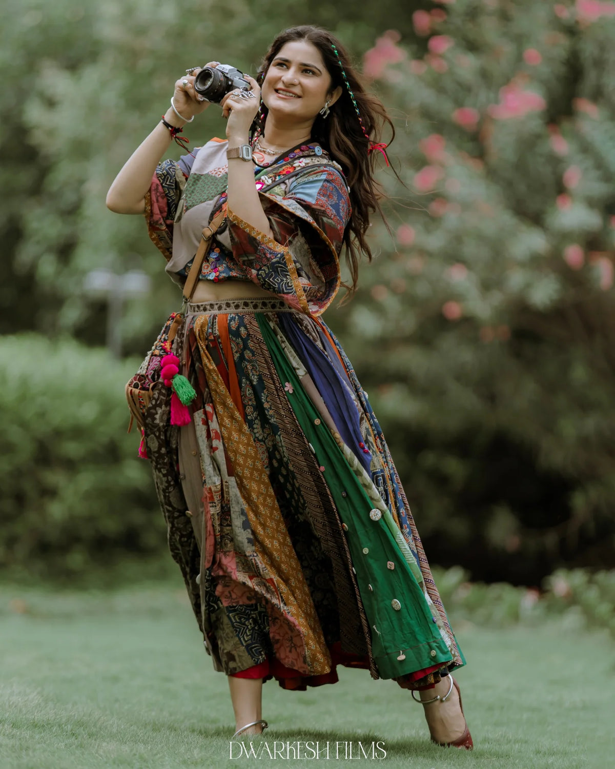 Multi color lehenga Navratri
