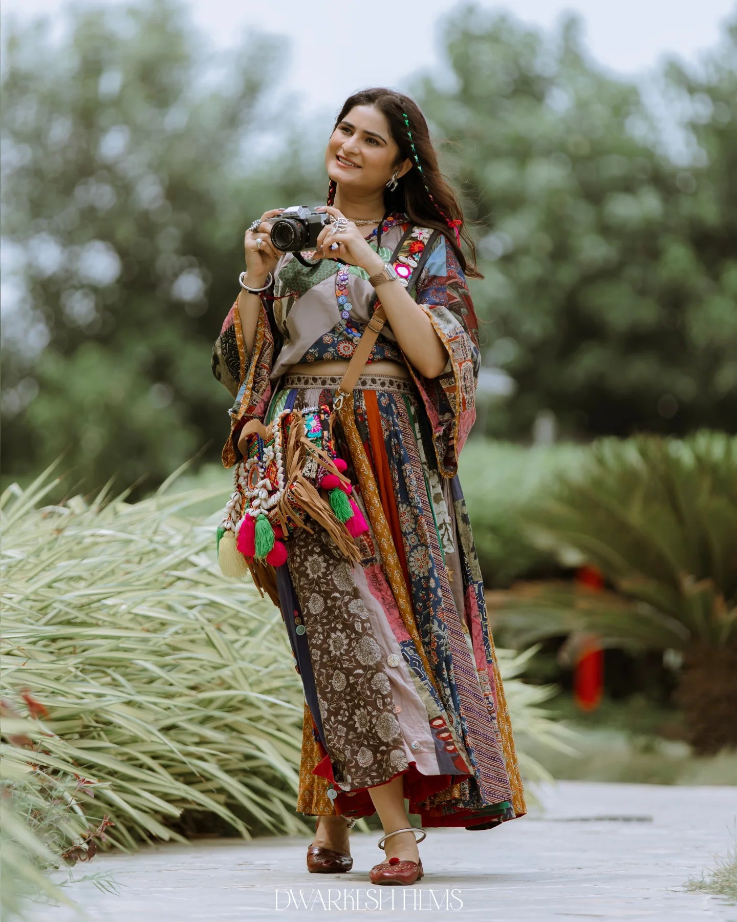 Multi color lehenga Navratri