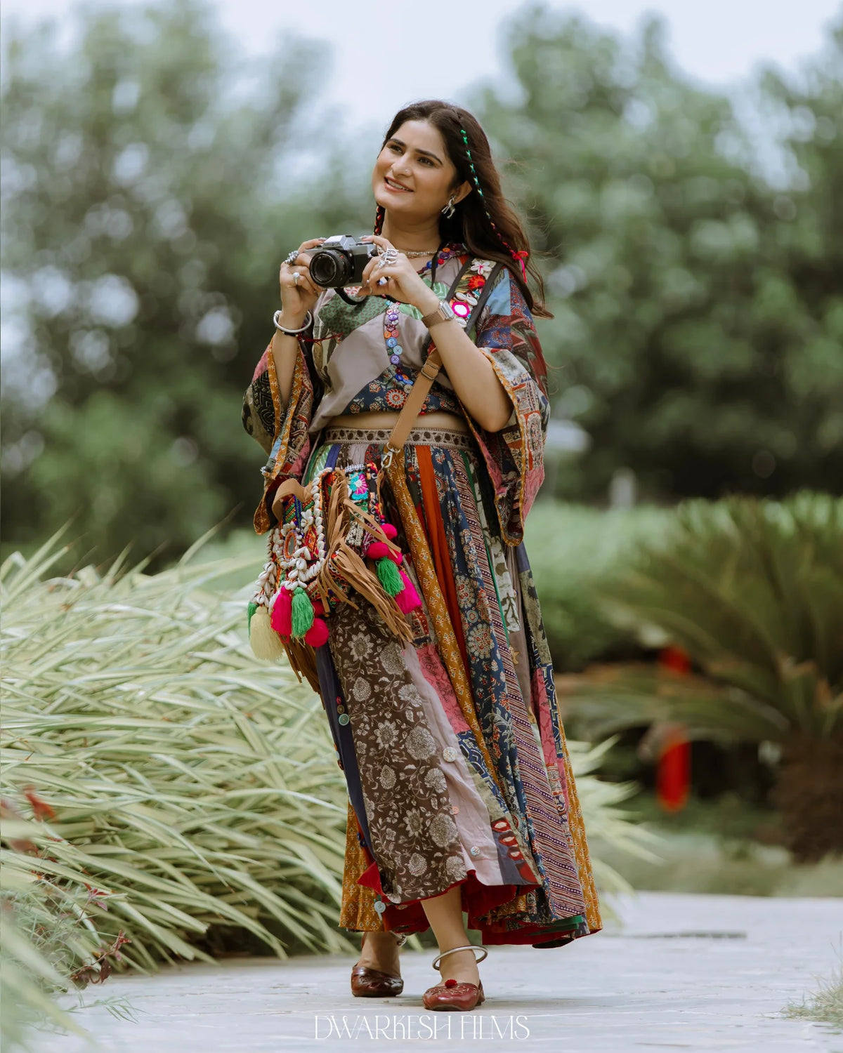 Multi color lehenga Navratri