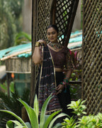Black Sparrow lehenga