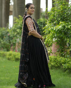 Black Sparrow lehenga