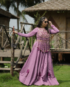 Purple Lehenga