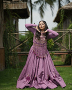 Purple Lehenga