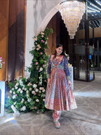 Jamiyavaram Anarkali Suit with Jacket