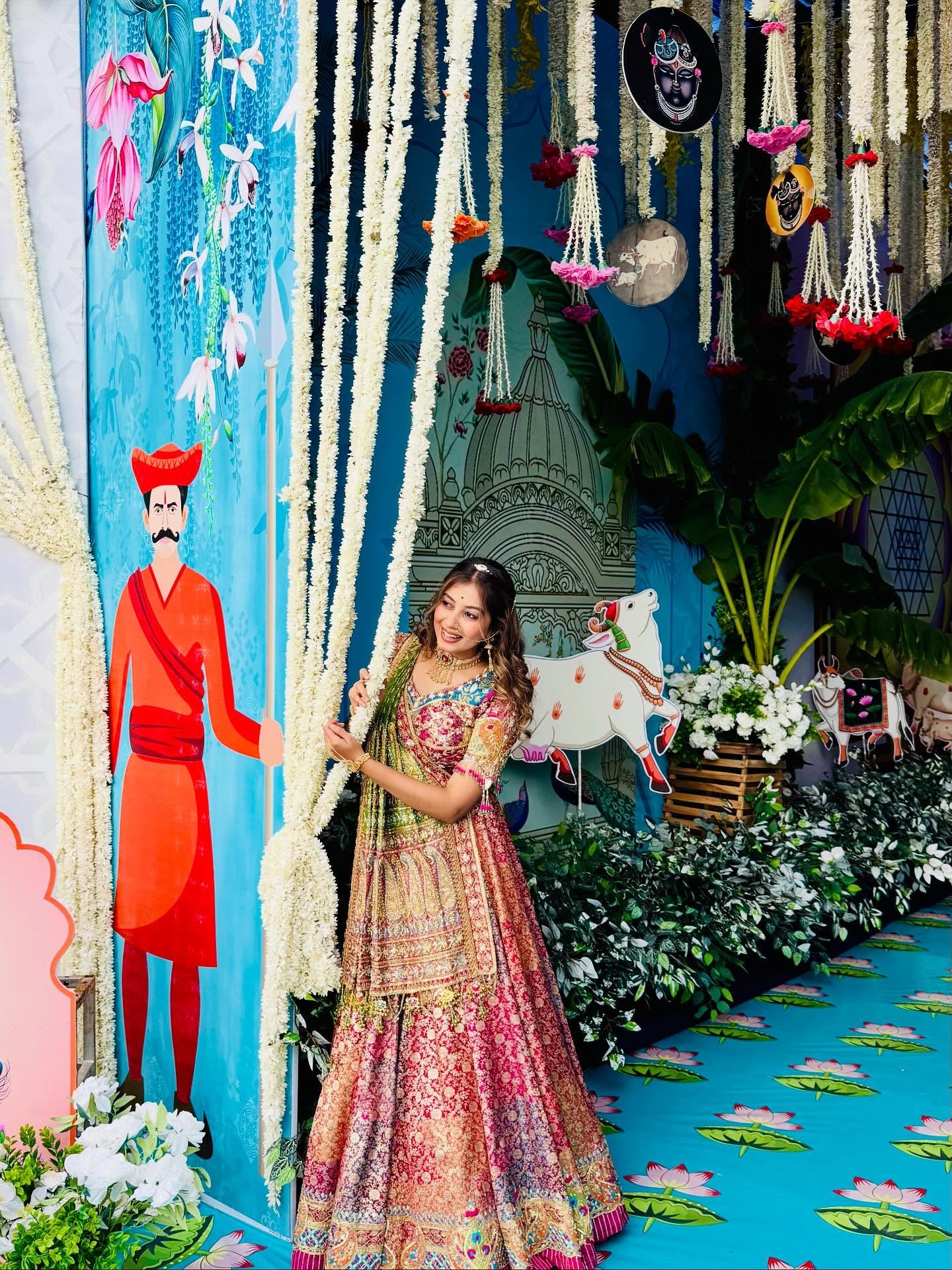 Jamyavaram Silk Lengha